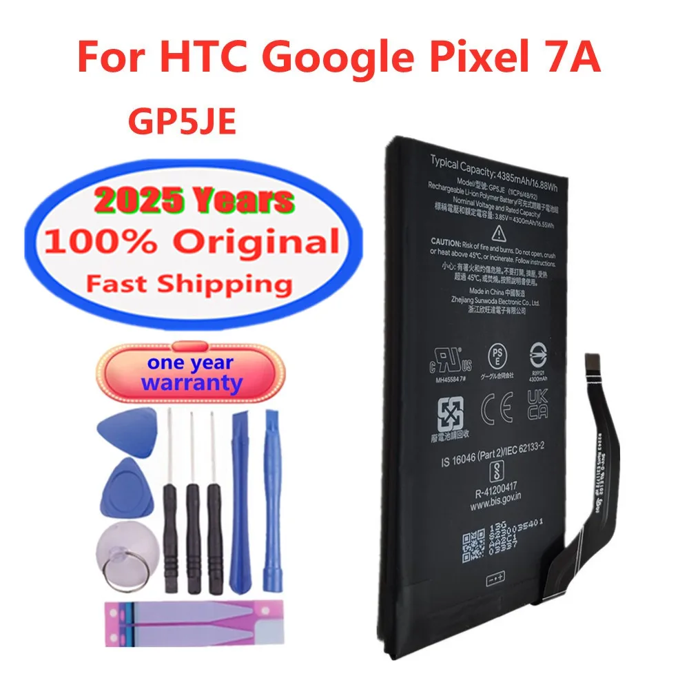 GP5JE 4385mAh Bater a Original De Alta Calidad Para HTC Google Pixel 7A gp5je-4385mah-bater-a-original-de-alta-calidad-para-htc-google-pixel-7a