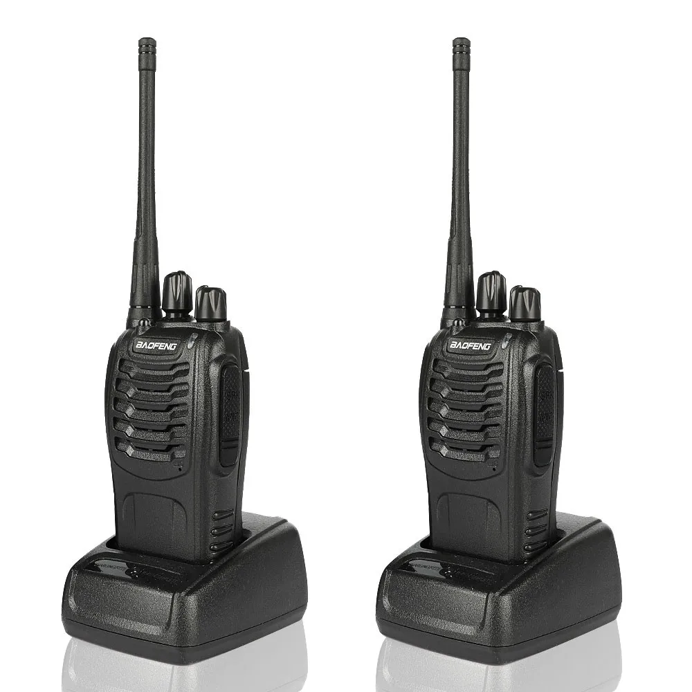 

BAOFENG BF-888S Two Way Walkie Talkie Portable radio station BF888s 5W BF 888S UHF 400-470MHz 16CH 2Pcs Set