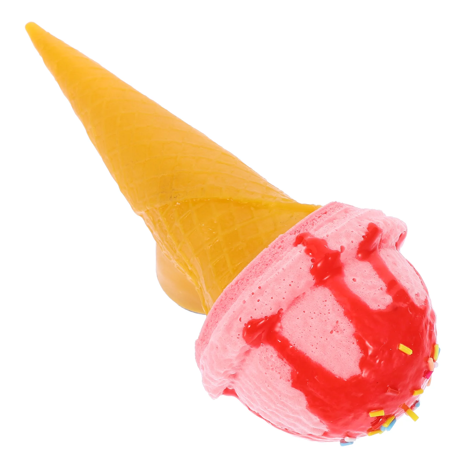 

Ice Cream Model Artificial Prop Accessories Fake Refrigerator Magnet Pu Office Fridge Magnets Cone