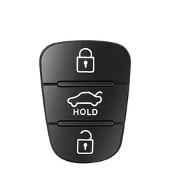 Premium Silicone Car Key Cover - 3 Button Flip Case, Universal - B