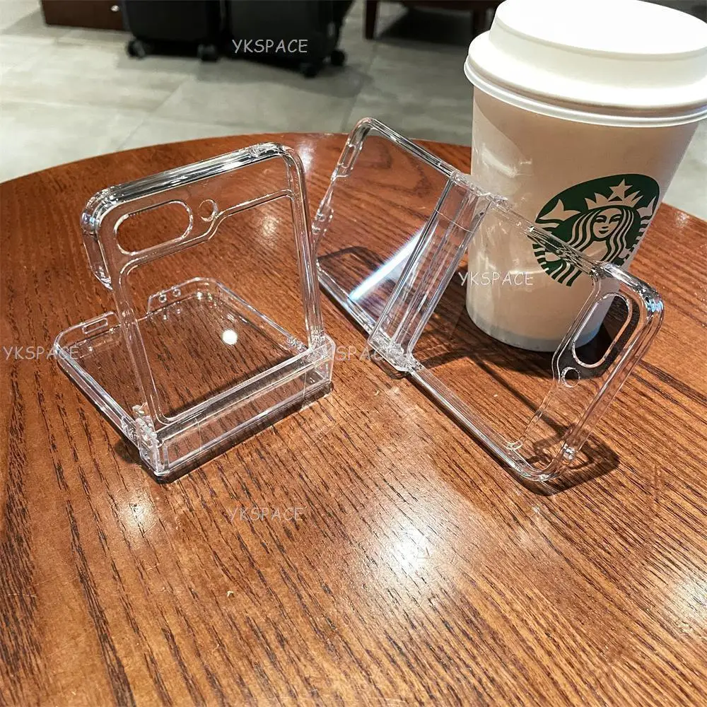 Ultra-Clear 3-in-1 Full Protection Transparent Flip Case