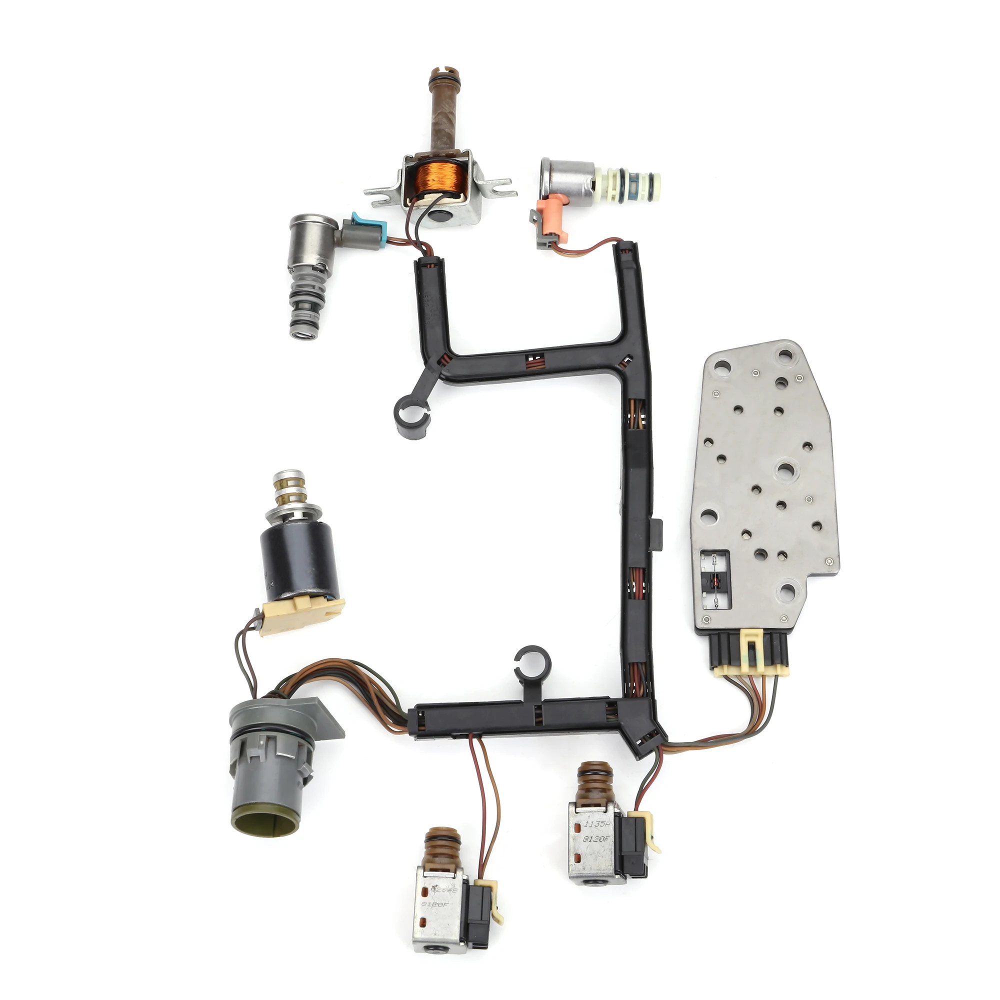 

4L60E 10478112 10478120 10478131 24230298 24215111 24219581 Transmission Master Solenoid Kit for GM 93-02 EPC Shift TCC 3-2 PWM