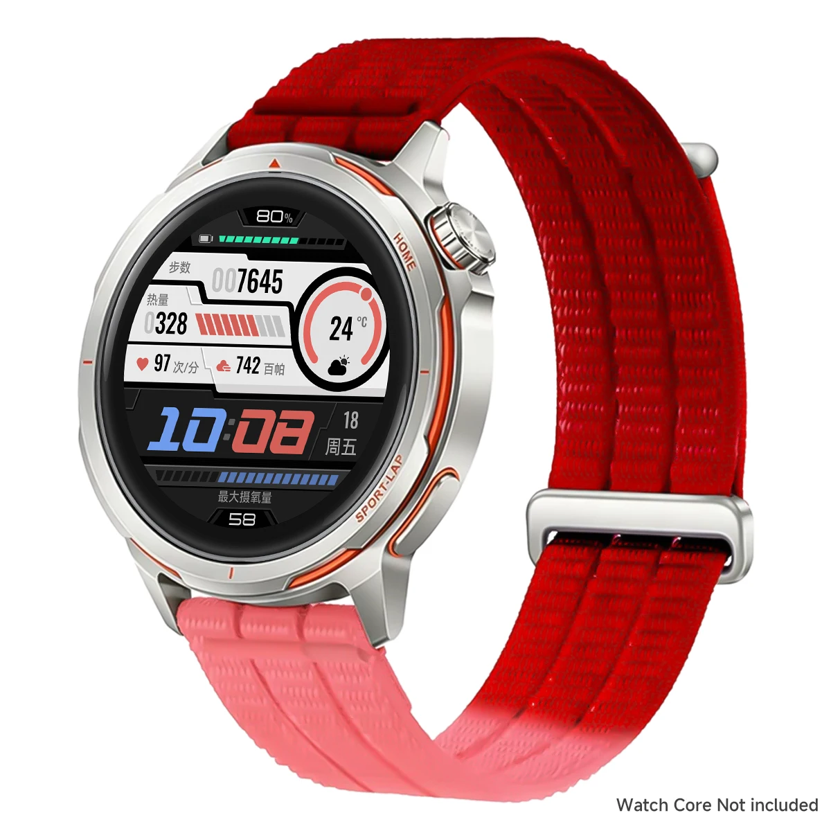 Premium Sport Nylon Loop Band for Smart Watches - Universal Fit, Multiple Sizes Available