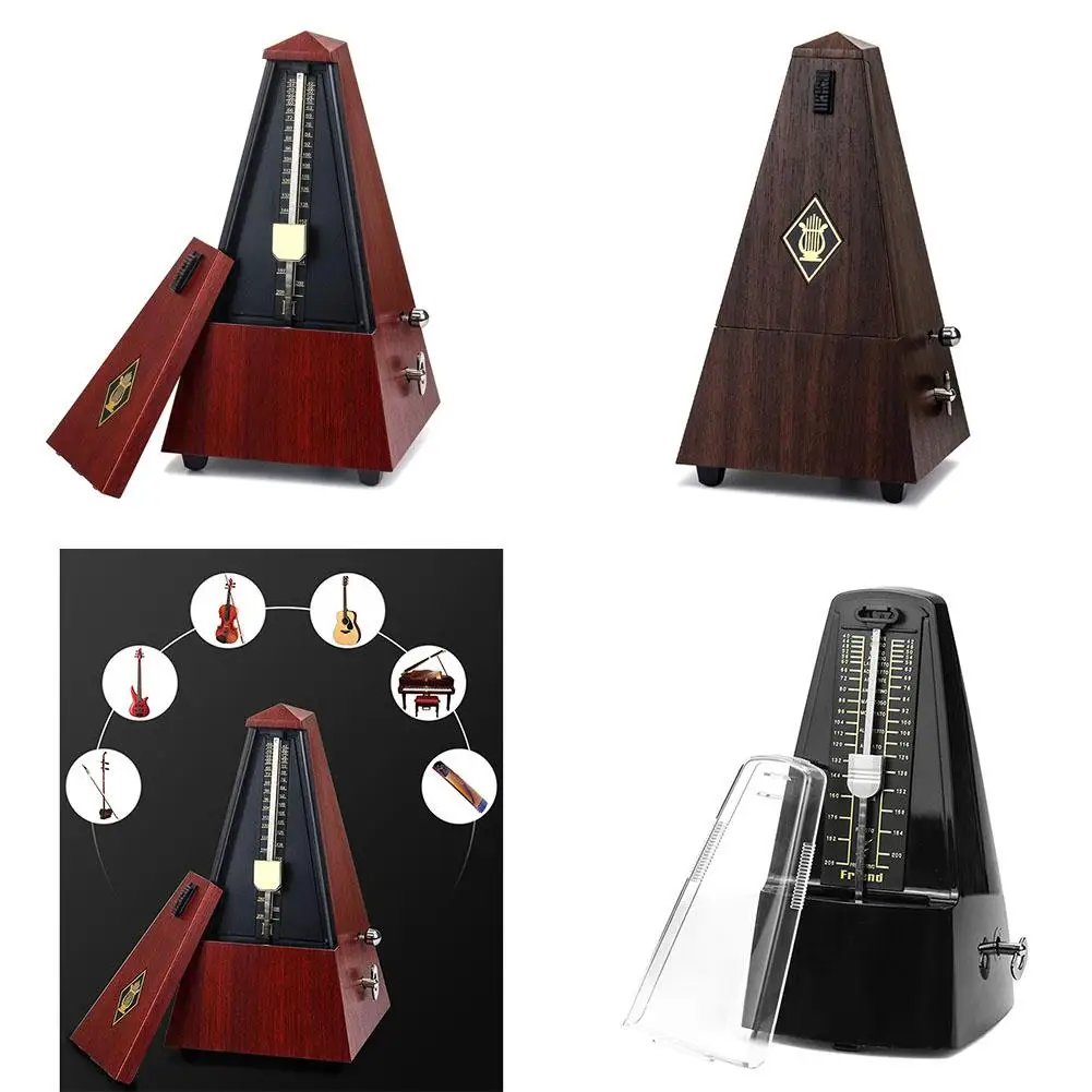 Guitar Metronome Online Mechanical Pendulum Mecanico Wood color for Guitar  Piano Violin Musical Instrument - AliExpress