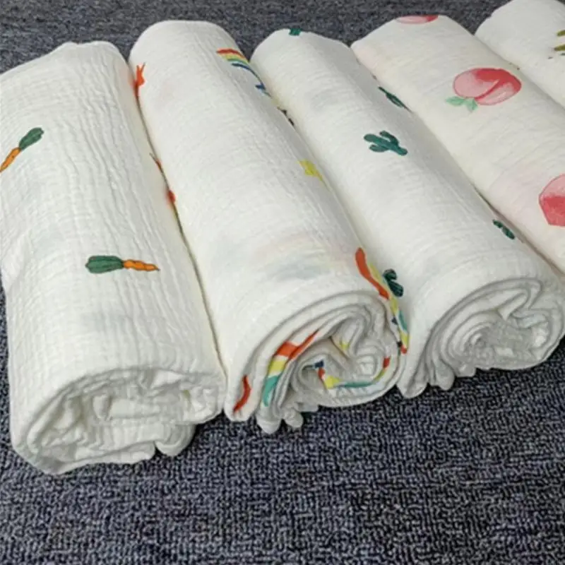 Newborn Receiving Blanket Baby Summer Wrap Towel Air Conditioned Room Blanket 4XBC