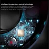 Professional Leafless High-power Hair Dryer Electric Hair Brush Quick-drying Intelligent Temperature Negative Ions 4