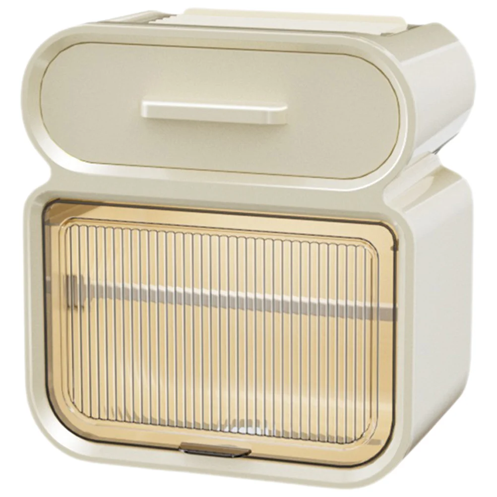 

No Punching Wall Hanging Tissue Box Paper Towel Dispenser Holder Toilet Holders Bathroom Rack Shelf Storage