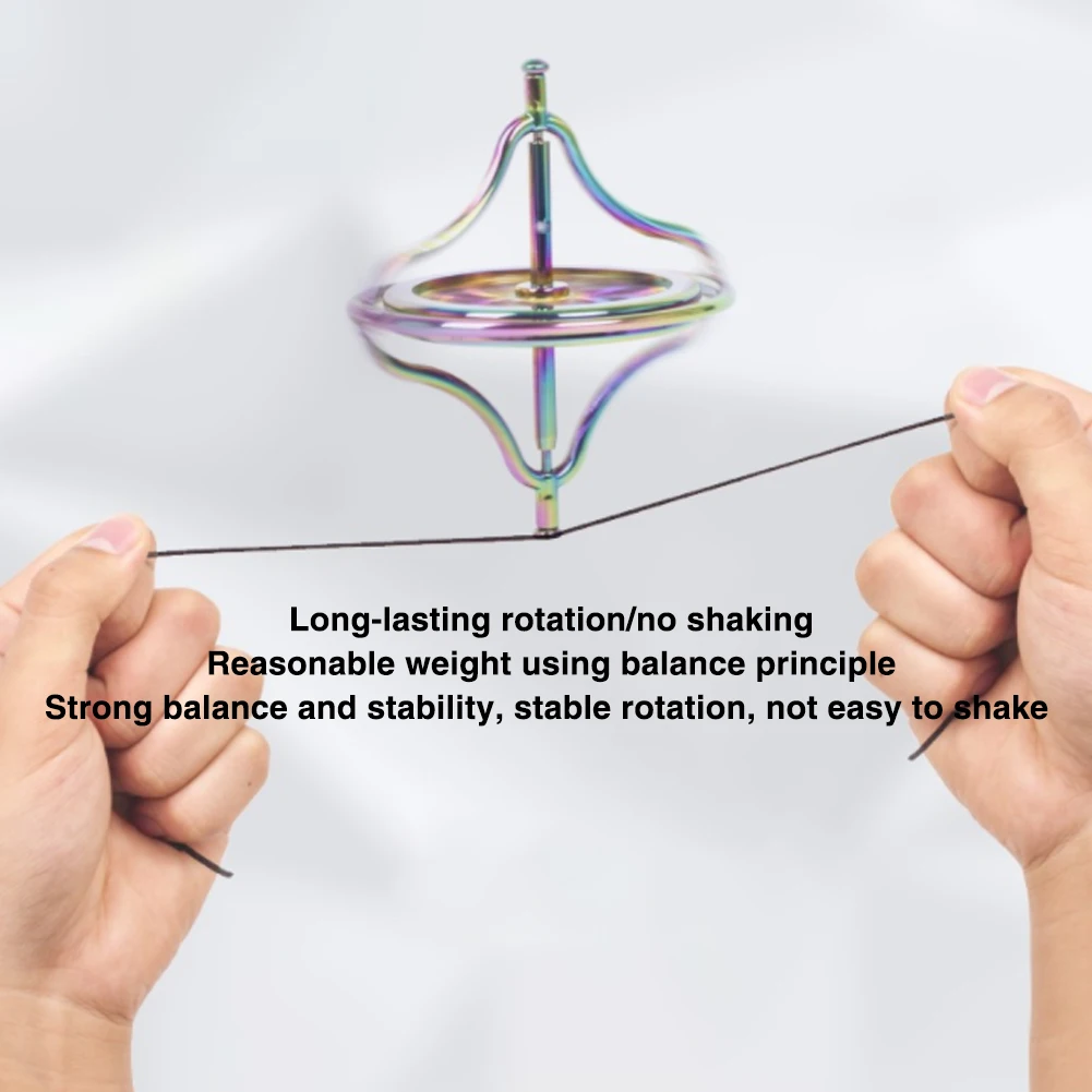 Metal Machinery Gyroscope Anti-gravity Tumbler Gyro Copper Spinner Fingertip Finger Gyro Spiral Desktop Anti Stress Toy finger gyroscope toy,gyroscope toy