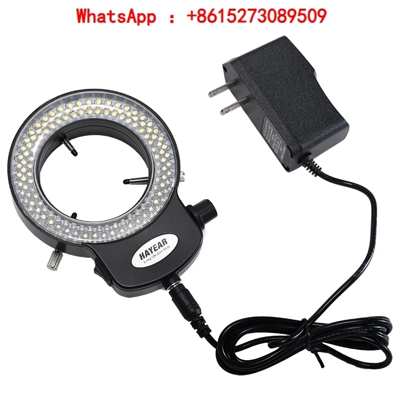 

Microscope light source industrial camera LED ring light 144 beads 63mm internal diameter stereo digital auxiliary light source