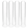 4 Pcs Hydroponic Test Tube Vase Tubes Glass Terrarium Container Propagation for Plants Vases 6
