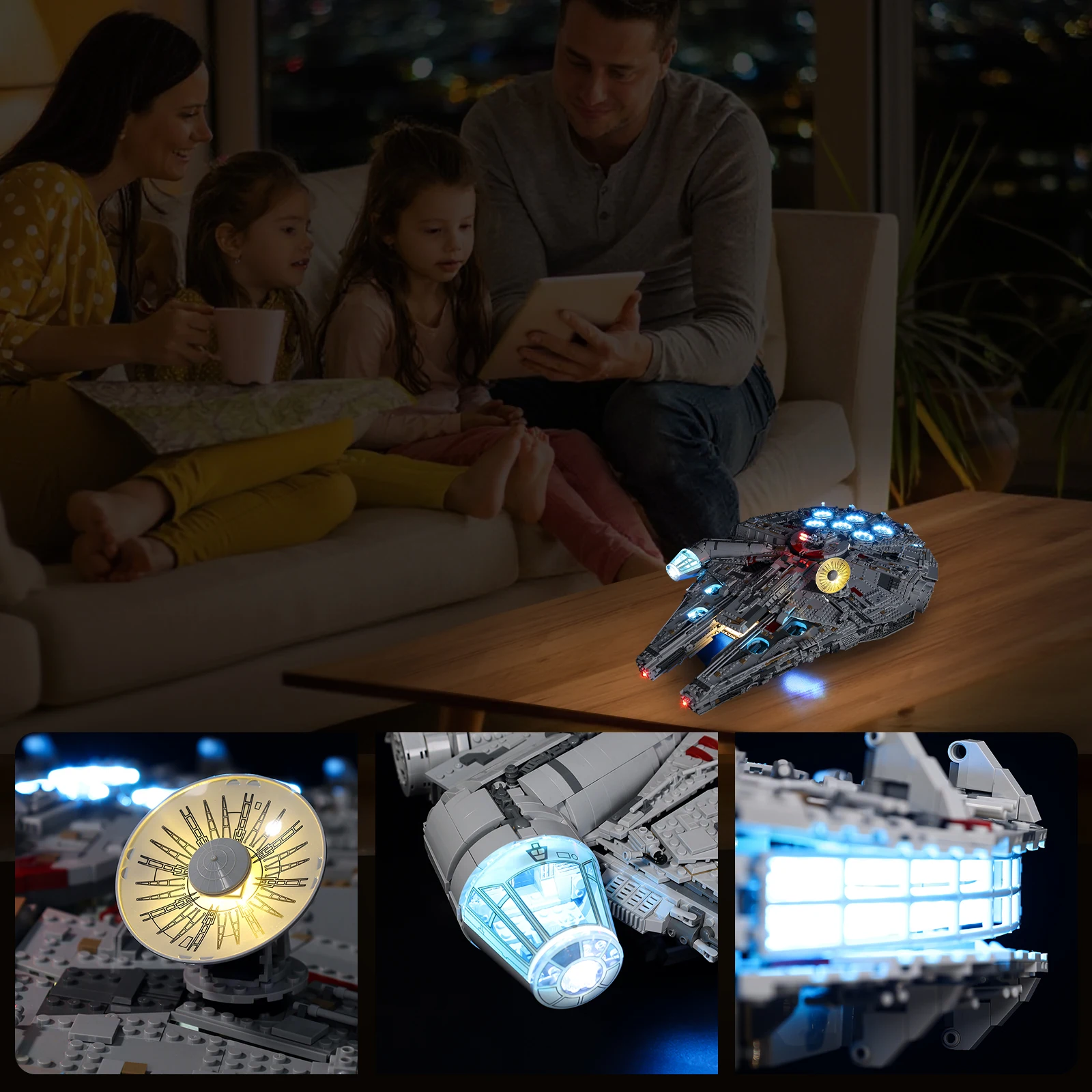 LED Light Kit for Ultimate Building Blocks Set