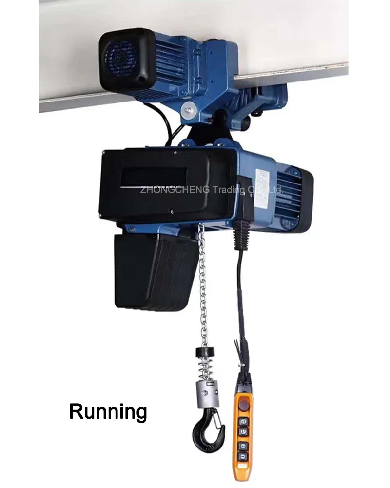 New Electric New Fixed 380v European Type Electric Chain Hoist 250kg Crane Hoist