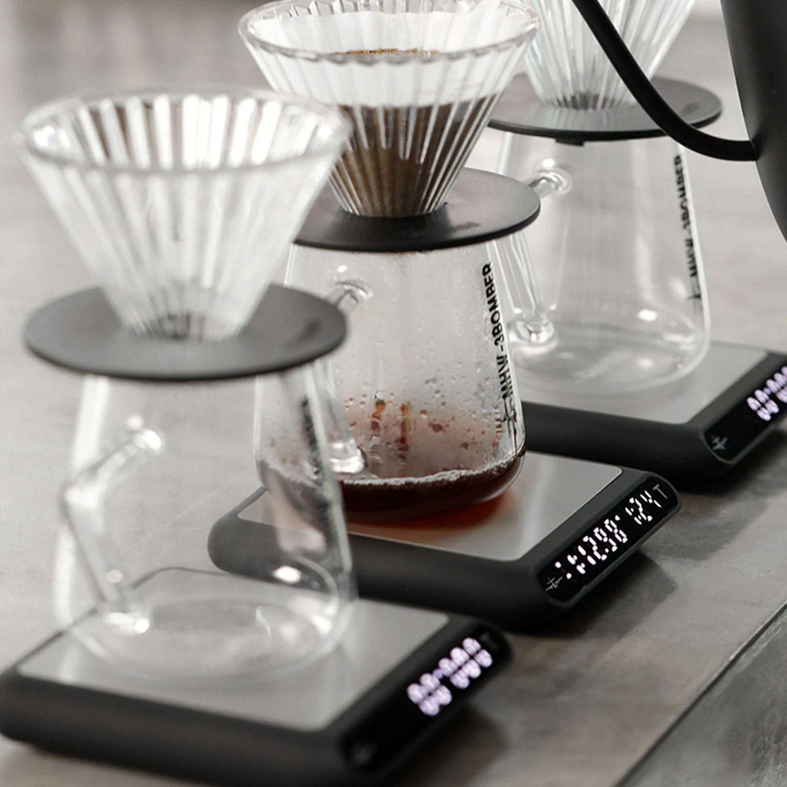 MHW-3BOMBER Formula Smart Coffee Scale ES5485W Whi...