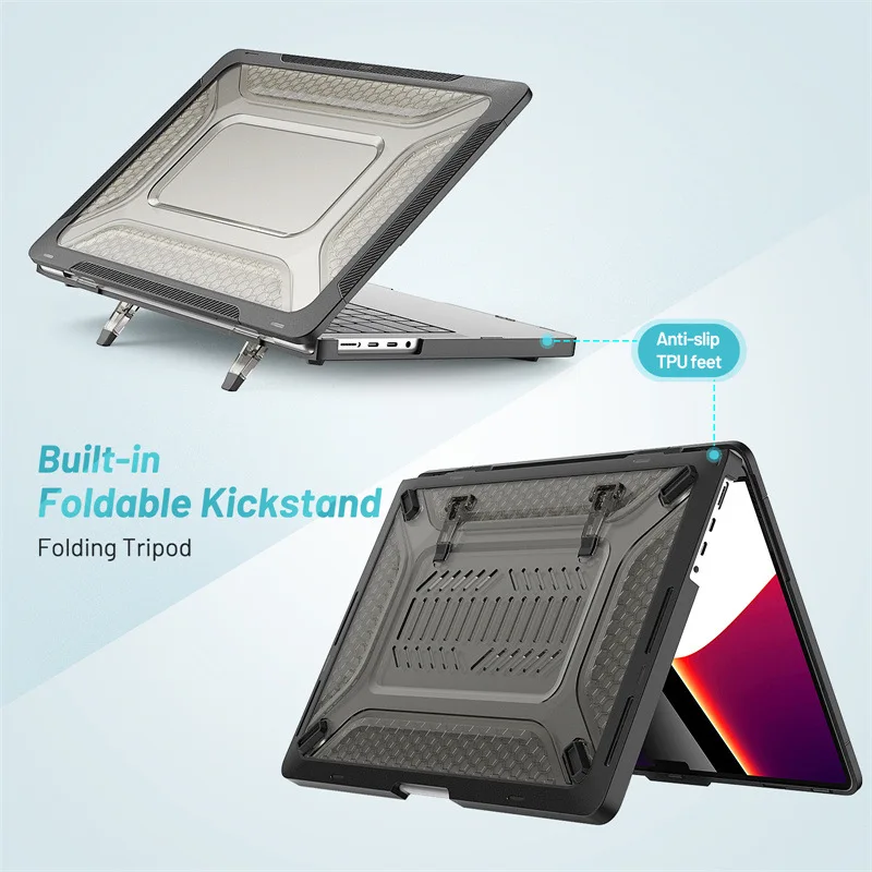 Militar Case à Prova de Choque para Macbook Pro 13 A2338 m2 m1 Laptop Substituir Tampa A2289 A2159 A1706 A1989 A1708 Mac Acessórios