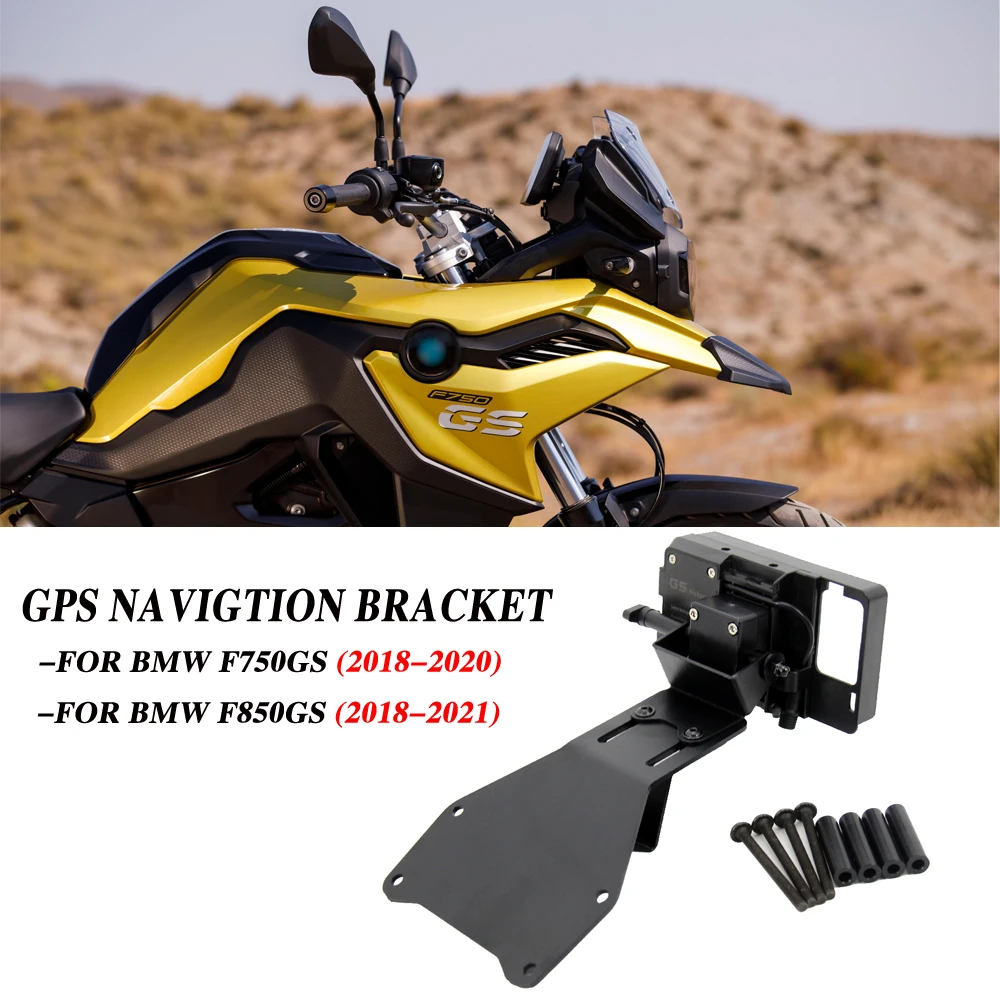 

F850GS F750GS Motorcycle GPS Smart Phone Navigation Mount Bracket Fit For BMW F 850 GS F 750 GS 2018 2019 2020 2021