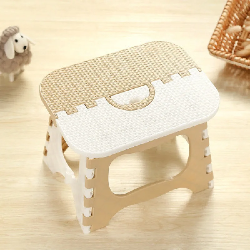 Plastic Folding Stool Outdoor Stools Household Stool Easy To Carry Fishing Chair Compact Stable Comfortable Camping Stools