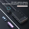 171W 9 in 1 Car Charger 3Ports Cigarette Lighter Splitter 12V 24V Fast Charger Plug Power Adapter for iPhone GPS Dashcam 6