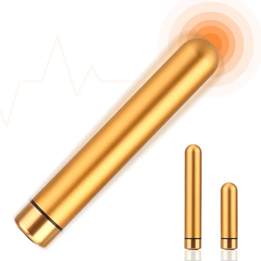 Bullet vibrator in metallo stimolatore clitorideo e anal plug donna_voghion.com