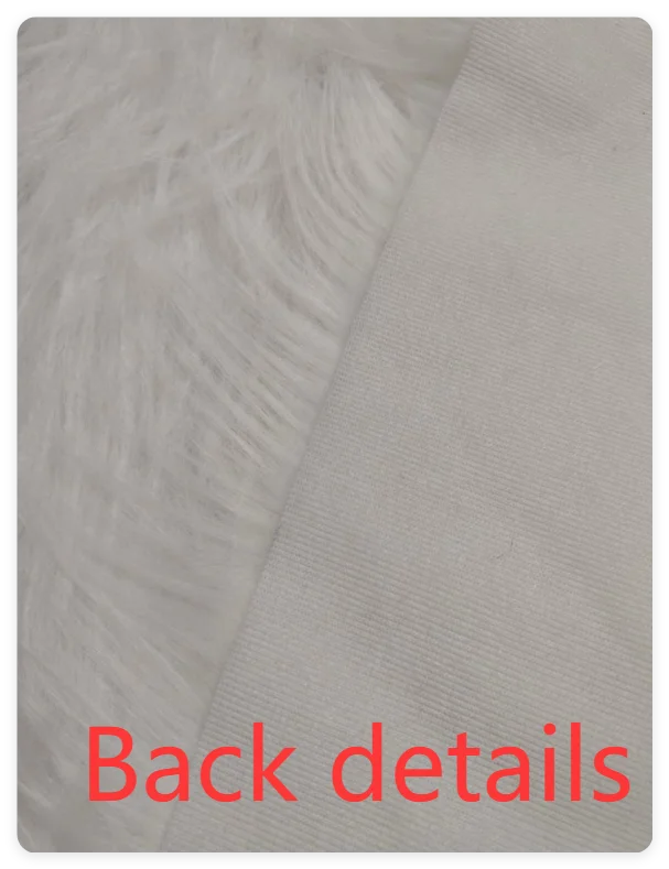 Luxurious & Soft 12CM Faux Fur Fabric for DIY Creations & Home Accents