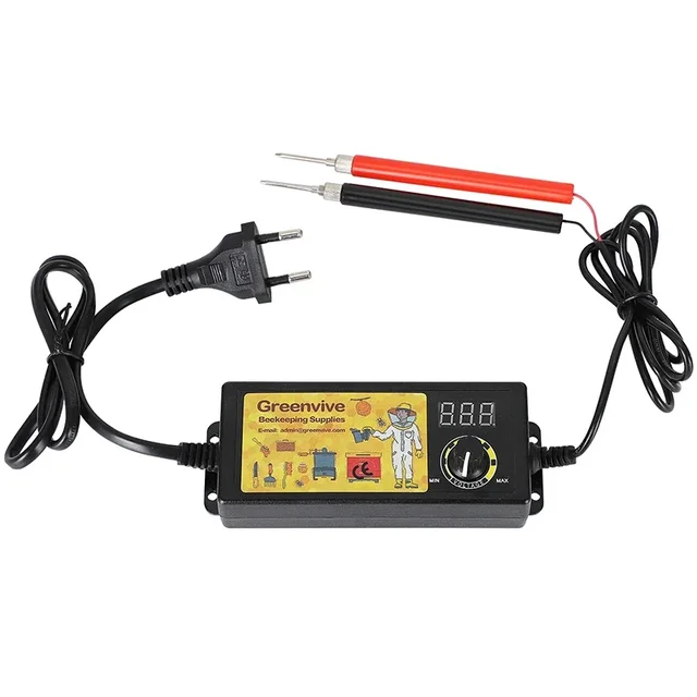 Beekeeping Electric Embedder Heating Device Digital Display Temperature Adjustable Beehive Frame Installer Equipment 100-240V