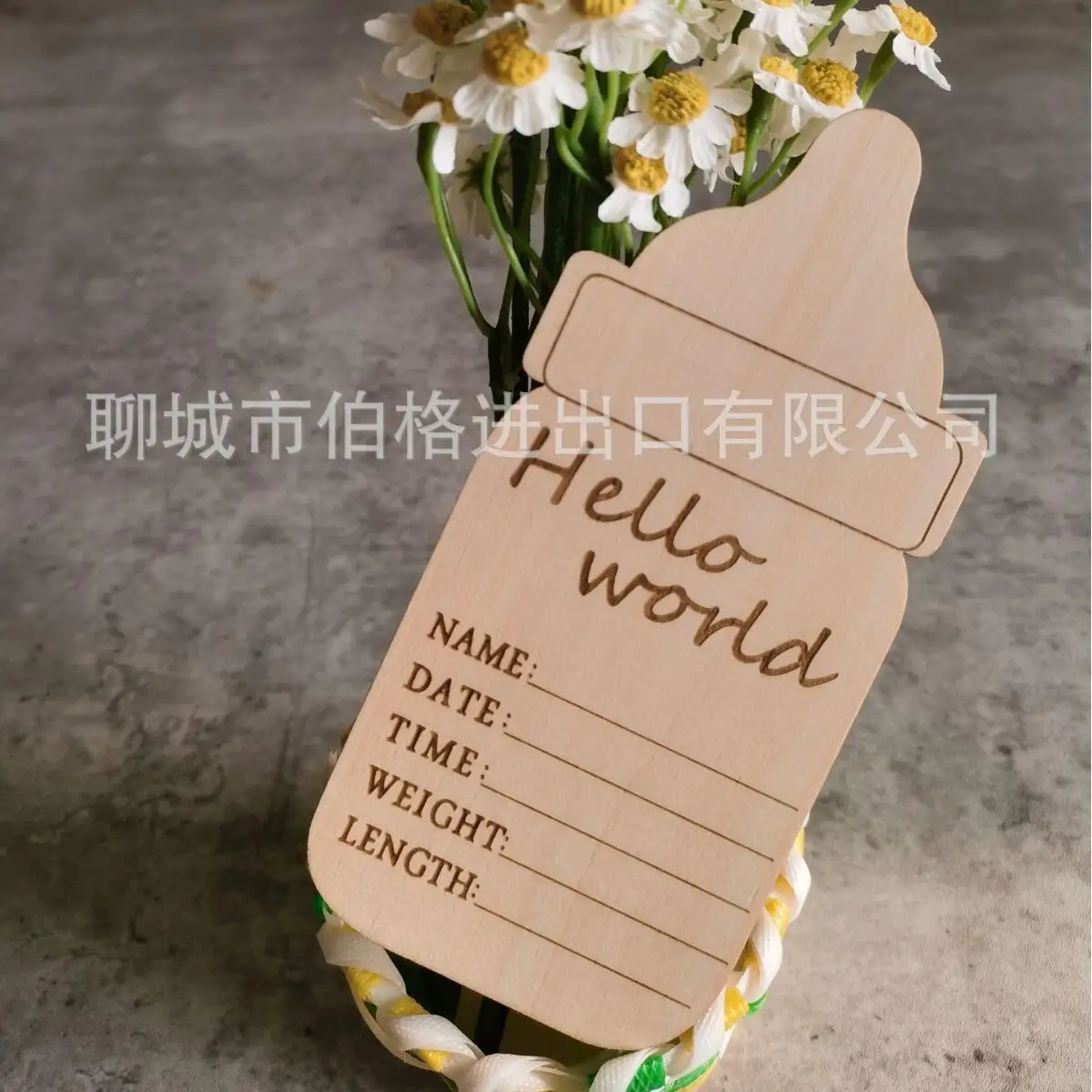 

10 шт., деревянные Бутылочки для новорожденных