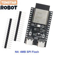TENSTAR ESP32-C6 ESP32 WiFi+Bluetooth Internet Of Things Dual Type-C Development Board ESP 32 Core Board ESP32-C6-DevKit C - Image 5