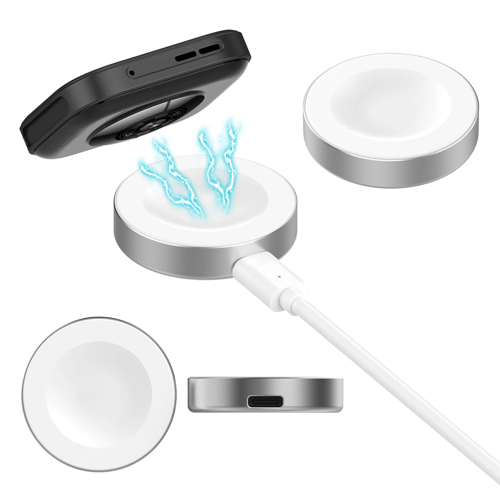 Enhanced USB Charger Cable for Huawei Watch Series - Detachable Dock Design