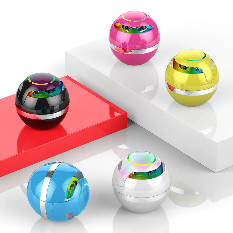 Mini Bluetooth Speaker Globe Bluetooth Speaker Colorful Breathing Lights Flash With Music Portable Outdoor Home Card Mini Speakers bluetooth speaker,portable speaker,mini bluetooth speaker,mini sound box