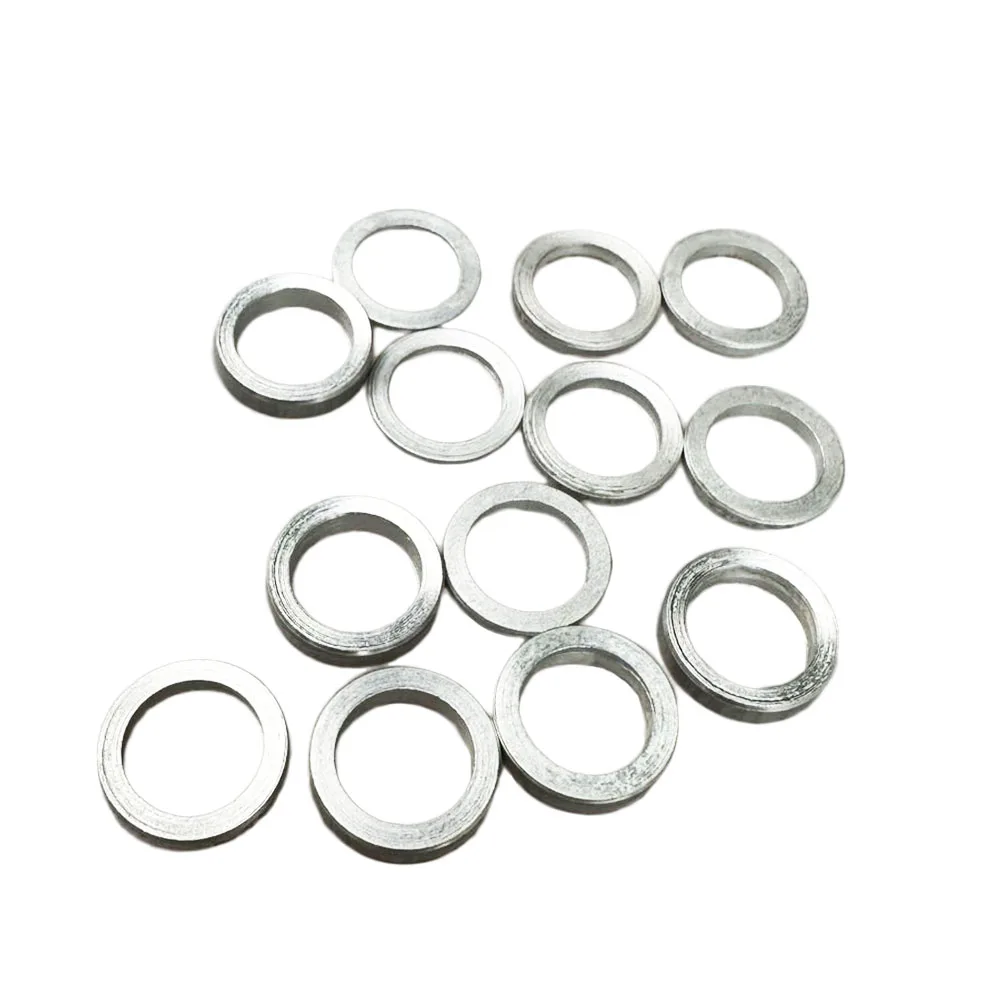 Fahrrad Kettenblatt Schrauben Spacer Unterlegscheibe 1/2/3mm Fahrrad Kettenblatt Schrauben Dichtung Fahrrad Doppel Kurbel Kurbelgarnitur Kette Bolzen Unterlegscheibe Ring – Detail 5