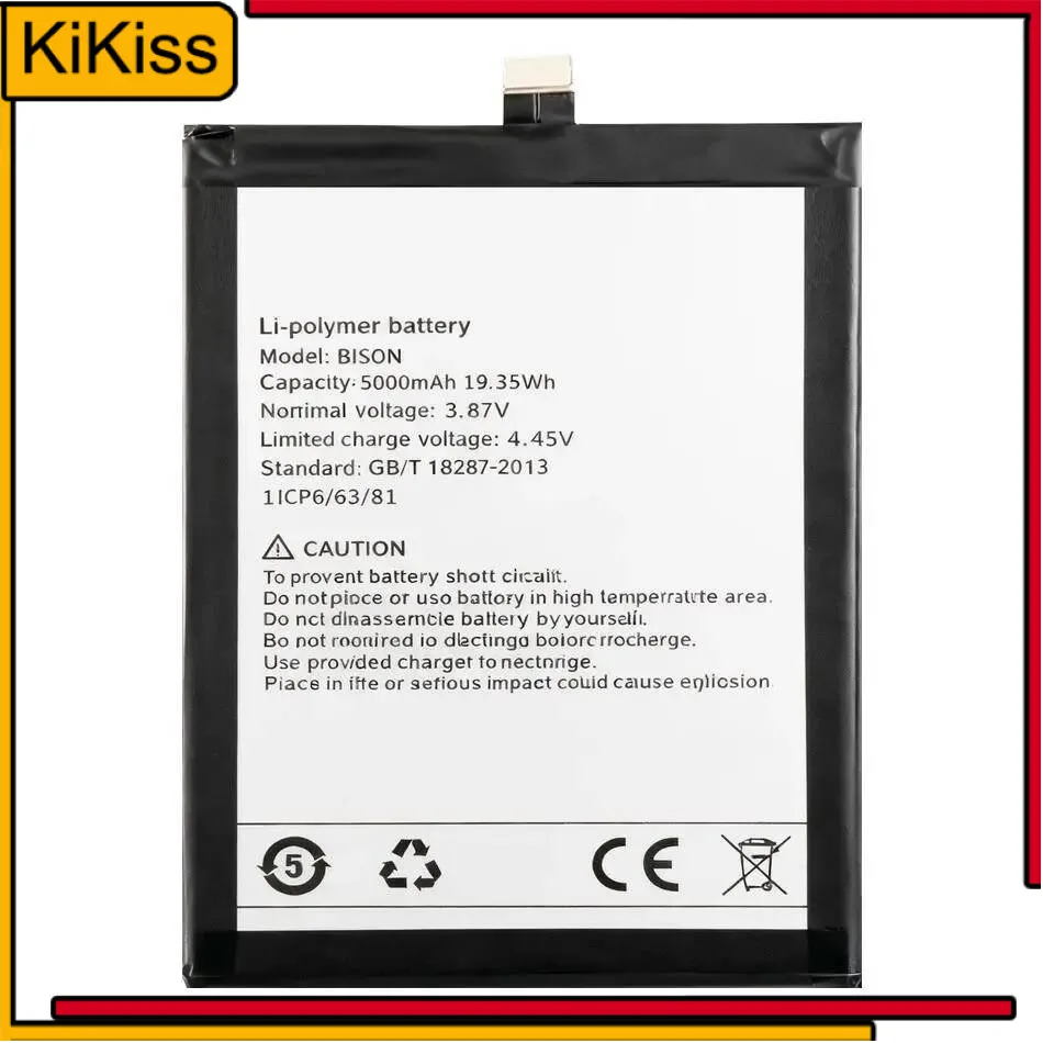 Reliable Replacement Mobile Phone Battery For Umi Umidigi Bison Pro Safe 5000mAh