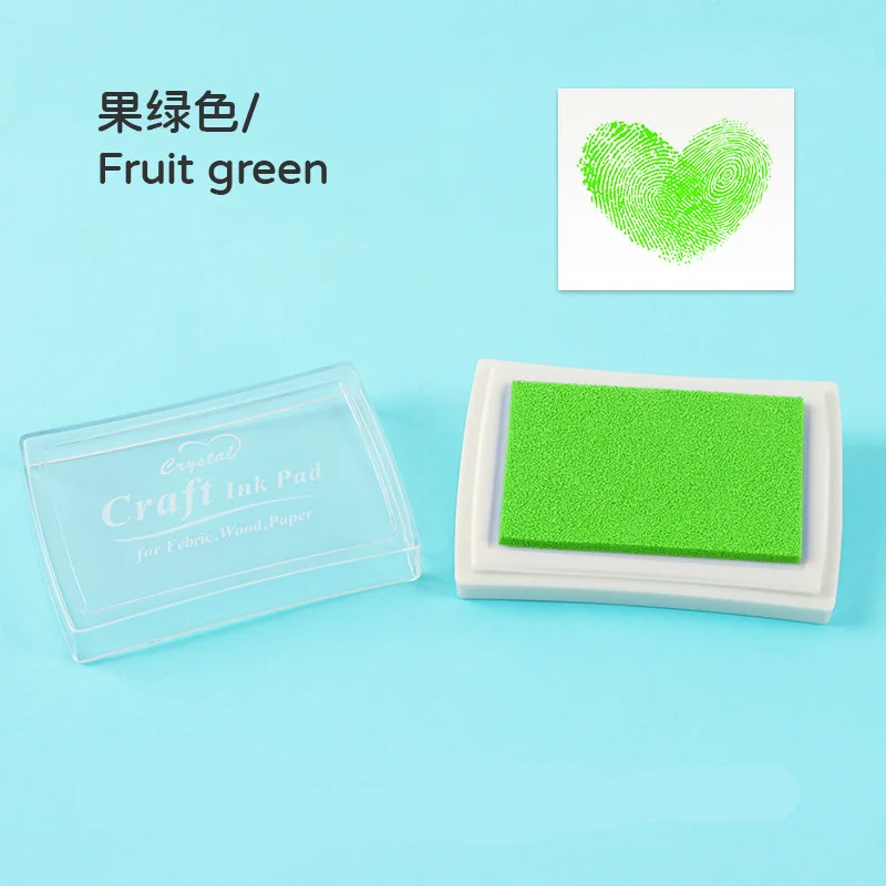 Easy-To-Clean Baby Hand And Footprint Ink Stamp Platform Baby Newborn Commemorative Child Hand And Footprint Oil Box