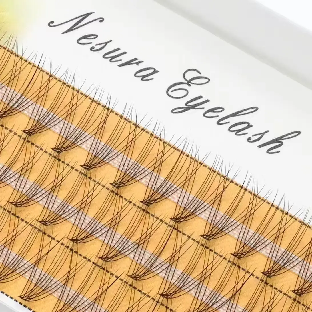 3D-Make-up-Werkzeug-Set für Damen, 8–15 mm, zum Pfropfen falscher Wimpern, 1 Schachtel mit 60 natürlich gekräuselten Wimpern – Detail 5