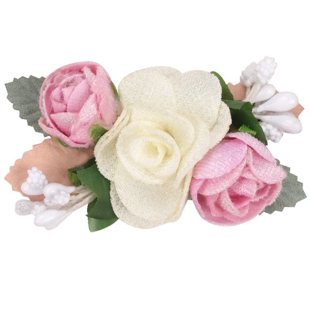 2022 New Chiffon Flower Hair Clips Pins Accessories Cute Hair Clips Pins for Baby Girls Toddlers Hairpin Kids заколка для волос 25