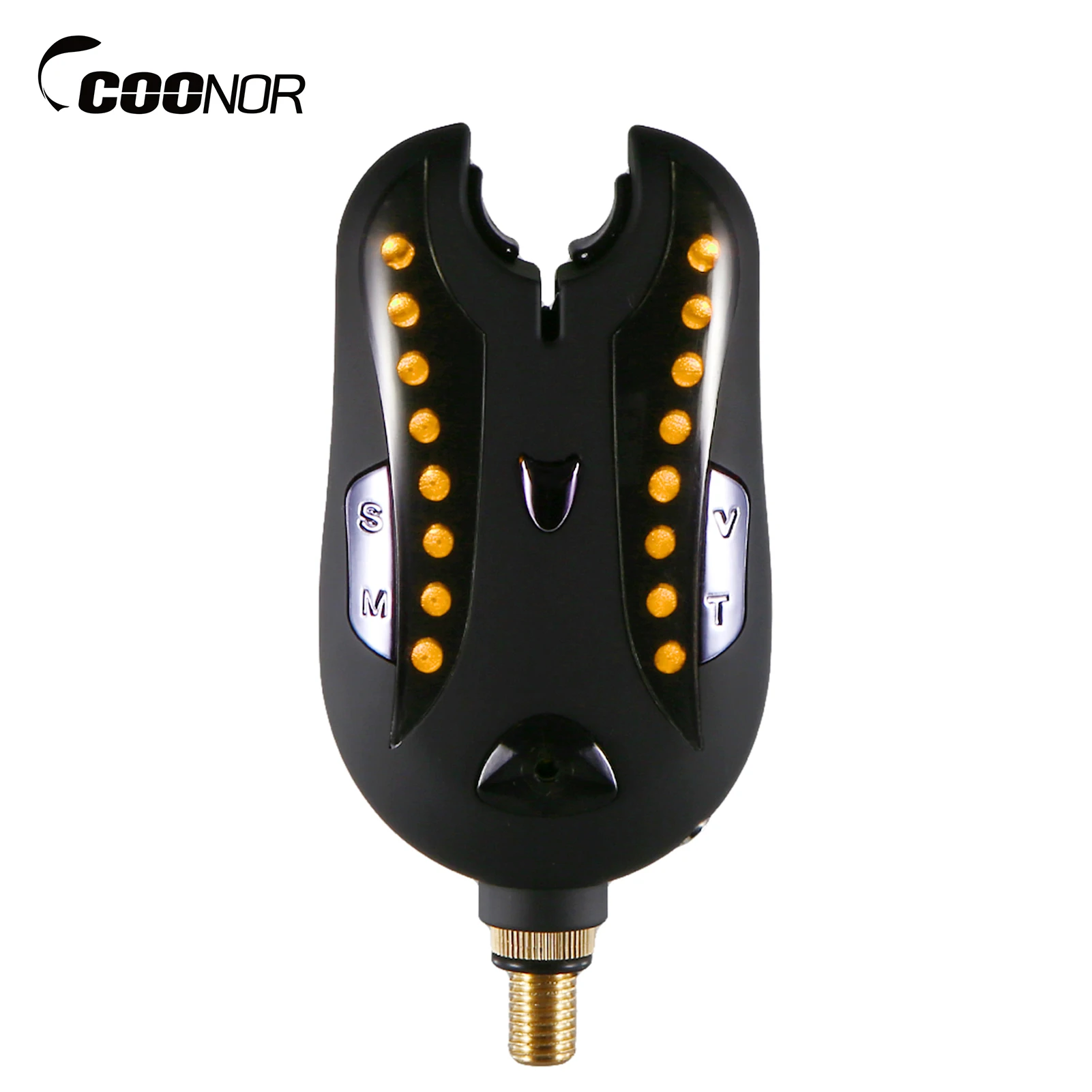 Alarme pêche numérique sans fil Coonor avec récepteur, alerte sonore et indicateur LED - kit complet accessoires