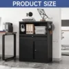 Storage with 1 Drawer, 41.2" Steel Lockable Storage with Side Pegboard, Locking Metal Cabinet for 3