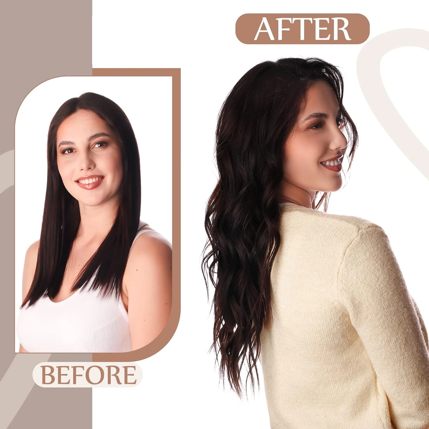 Straight Fish Line Real Human Hair 16-26Inch Natural Black #1B Hair Extensions with Invisible Secret line For Salon High Quality