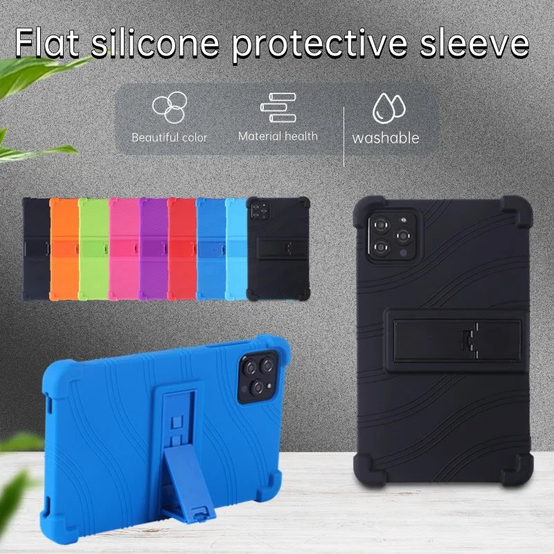 Capa de Silicone Macia para Proitom Tronpad b8 Newision Volentex l8 Case Tablet pc Protector Funda com Airbags à Prova de Choque