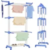 Clothes Drying Rack,Clothes Drying Rack Foldable,Drying Rack Clothing Folding,4-Tier Laundry Drying Rack 2