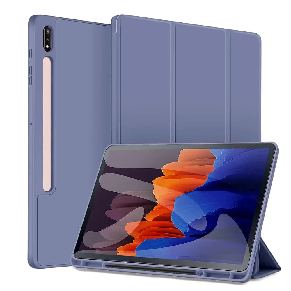 Premium Tri-Fold Stand Tablet Case with Pen Slot