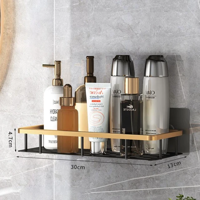 Bathroom Shelves Metal Shower Caddy No-drill Storage Shampoo Holder Toilet  Rack Organizer Accessories - AliExpress