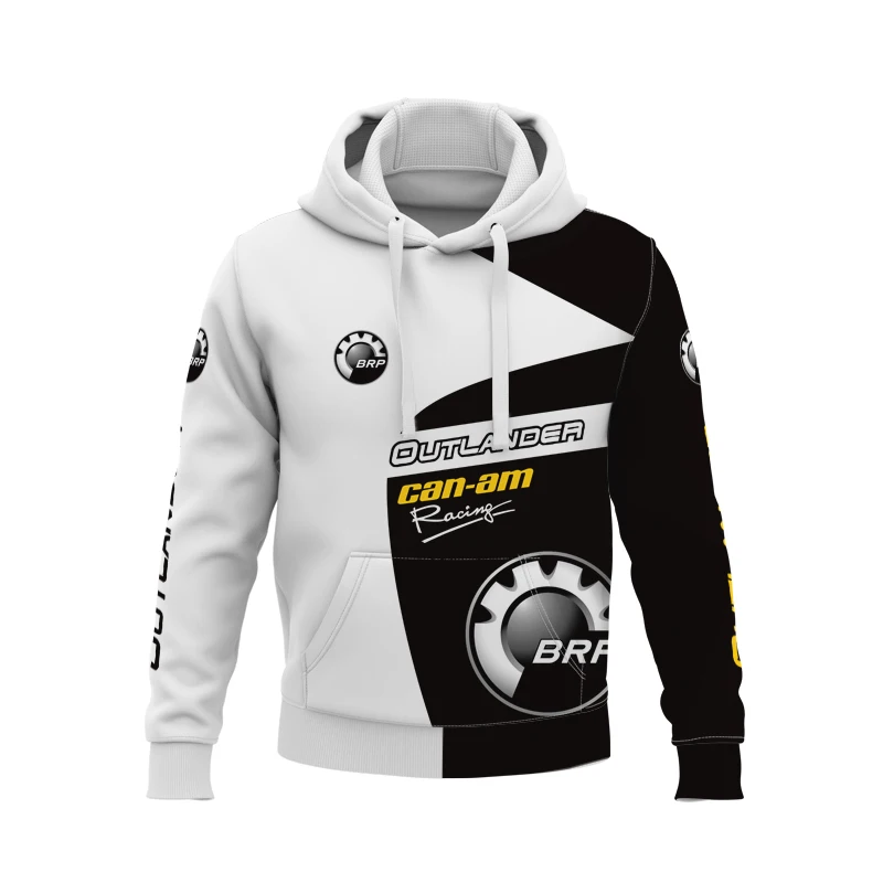 thumbnail image 1 of Nueva chaqueta de motociclismo para exteriores con estampado digital 3D del logotipo BRP CAN AM para hombre, estilo informal, de tendencia urbana, talla 100-6XL, 1 of 4