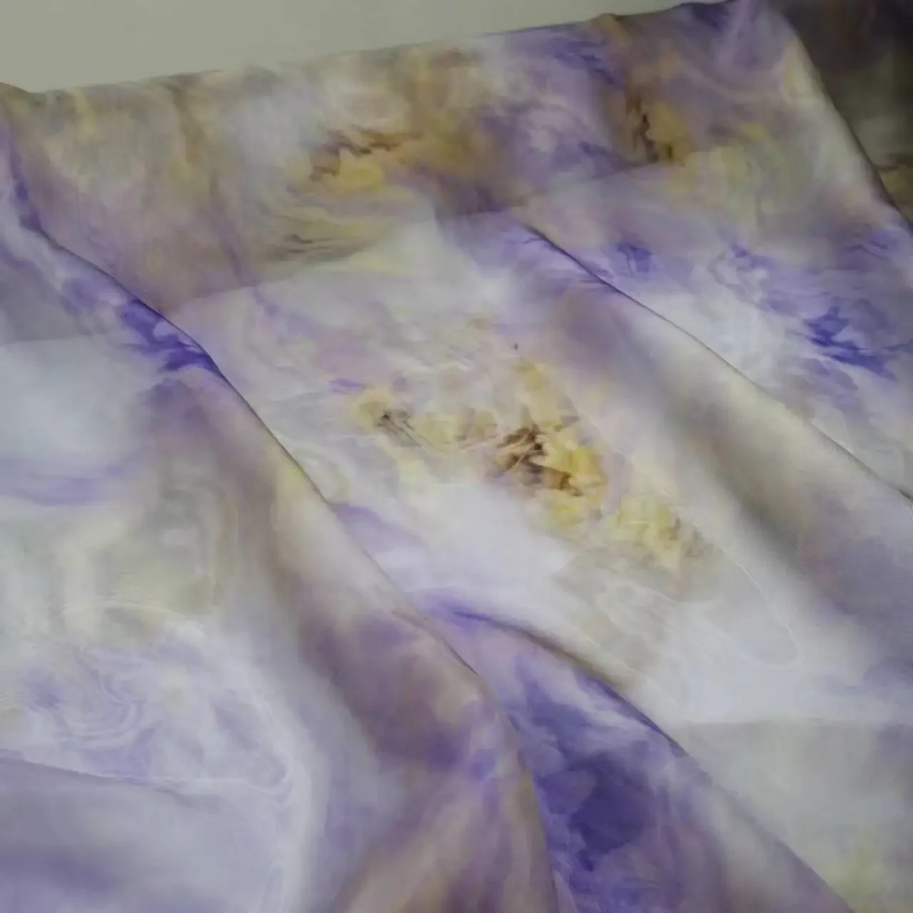 Ombre Mulberry Silk 7mm Silky Chiffon Fabric  54