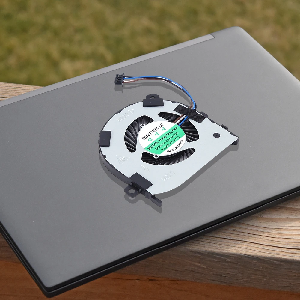 CPU Cooler Fan Replacement Laptop Heat Dissipation Fan Internal Components Accessories for DELL