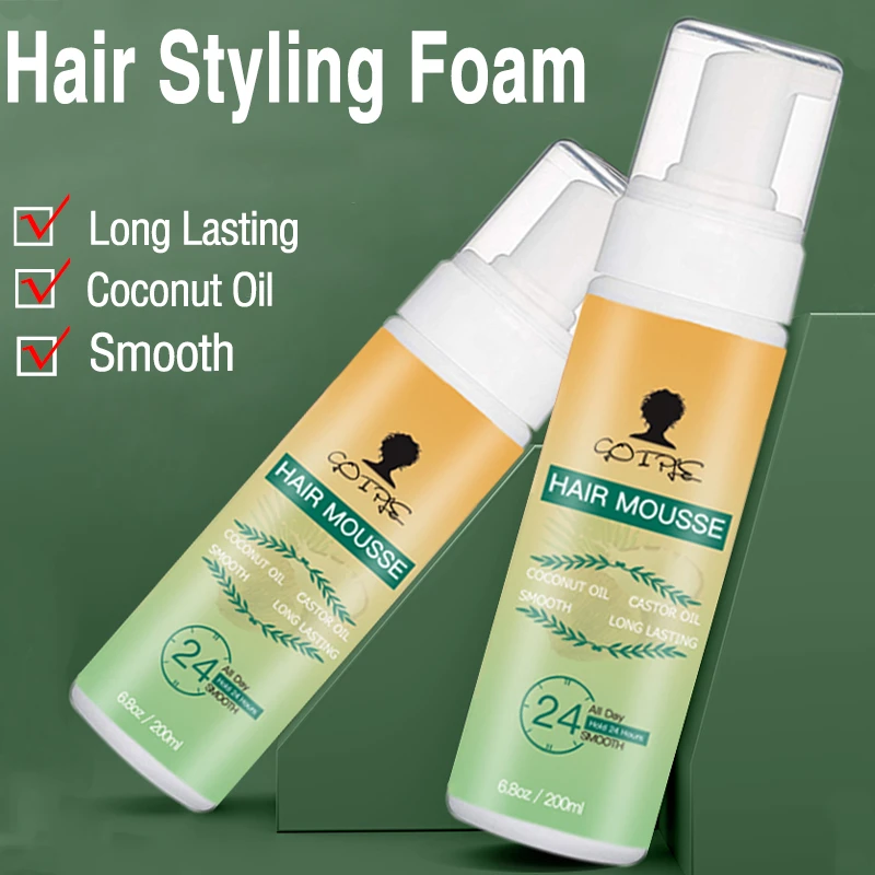 Natural Hair Products Fashion Curly Hair Strongly Maintain Mousse 200ML
