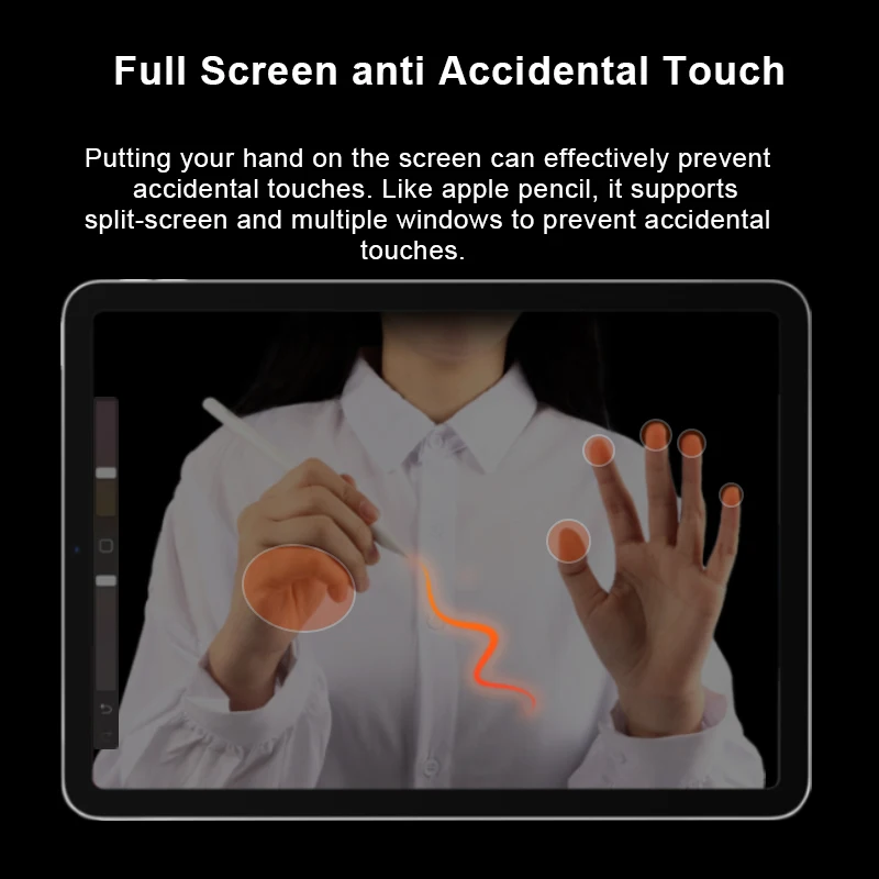 Apple Pencil 2 1 용 자기 무선 충전 스타일러스 펜 iPad Air 4 5 Pro 11 12.9 Mini 용 iPad 연필 손바닥 거부 틸트 펜