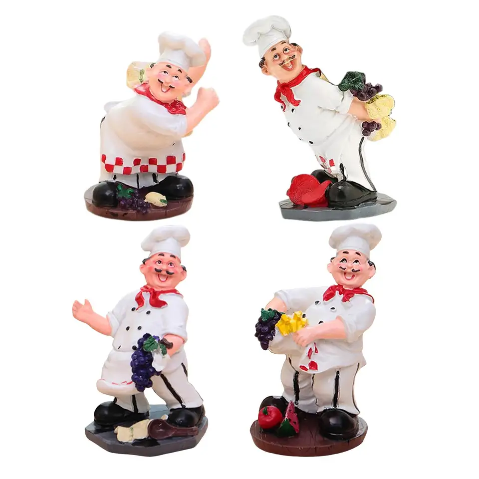 Chef Porte-vin Sculpture Déco - Cuisine, Maison - Pacific Gifts