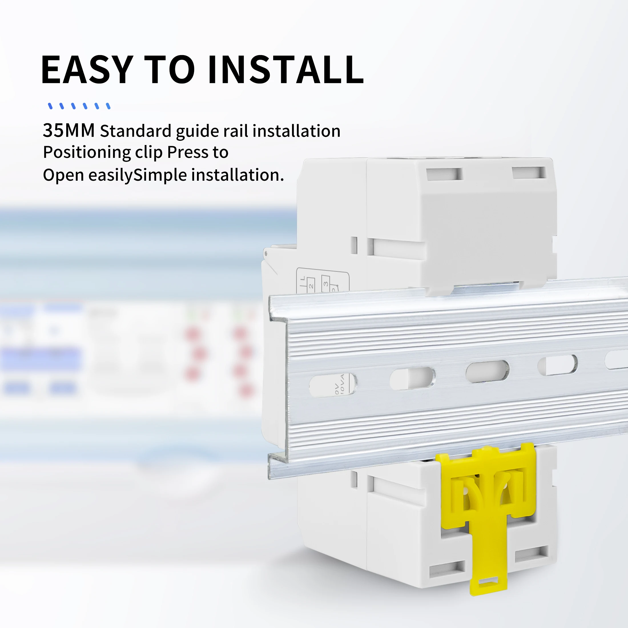 Esempio di installazione dell'interruttore timer