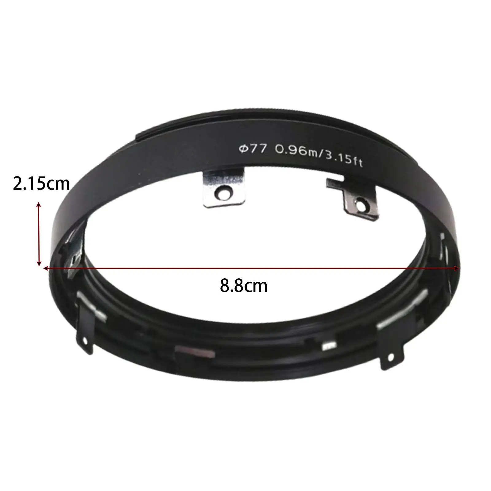 카메라 렌즈 후드 보호대 금속 재료 액세서리 수리 부품, Sel70200GM FE70-200mm, 견고한 교체 부품 쉽게 설치