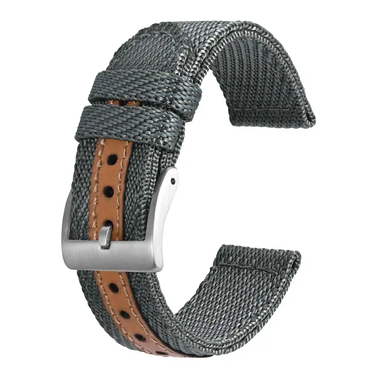 Bandoues De Montres En Nylon 22 Mm Bande De Montre En Nylon Bisonstrap Premium Pour Hommes Avec Des Femmes Avec Outil Du 6,77 € | DHgate
