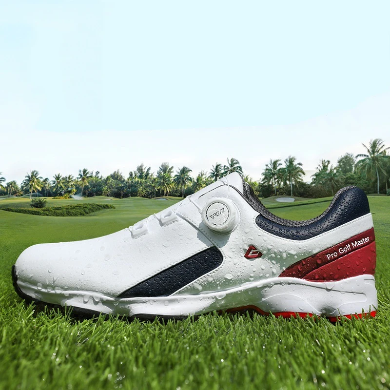 PGM XZ379 Golf Shoes Men's Comfortable Cushioned Sports Shoes Buckle Men's Anti Slip Golf